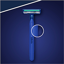 Zestaw jednorazowych ostrzy do golenia, 5+2 szt. - Gillette Blue II Plus — Zdjęcie N5