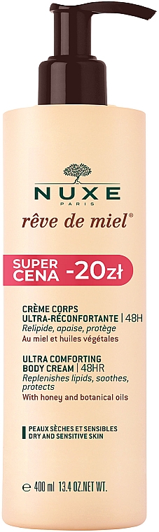 Krem do ciała - Nuxe Rêve de Miel Ultra Comfortable Body Cream