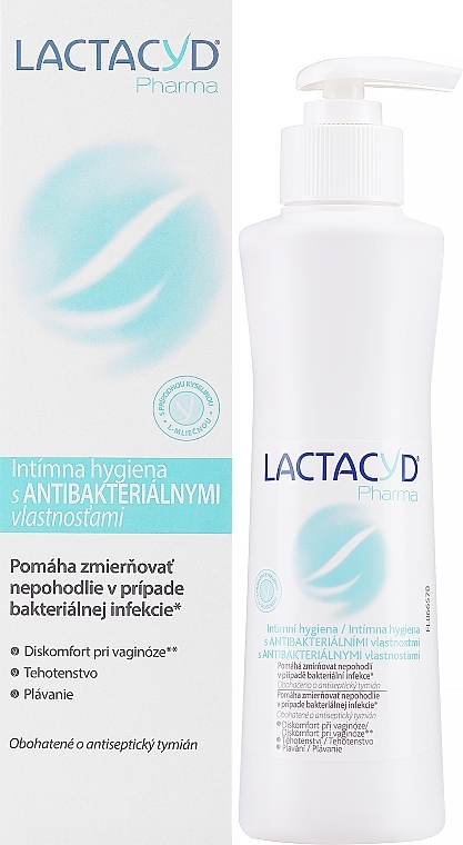 Antyseptyczny żel do higieny intymnej - Lactacyd Pharma Proteccion — Zdjęcie N2