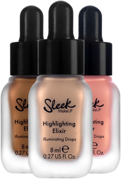 Rozświetlacz w płynie - Sleek MakeUP Highlighting Elixir Illuminating Drop — Zdjęcie N3