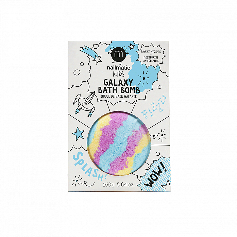 Bomba do kąpieli - Nailmatic Galaxy Bath Bomb Galaxy — Zdjęcie N1