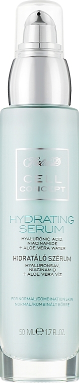 Nawilżające serum do cery normalnej i mieszanej 35+ - Helia-D Cell Concept Hydrating Serum — Zdjęcie N2