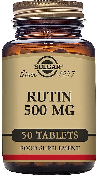 Rutyna 500 mg - Solgar Rutin  — Zdjęcie N2