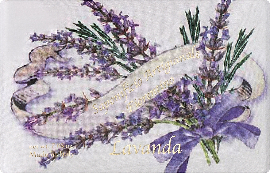 Mydło toaletowe Lawenda - Saponificio Artigianale Fiorentino Lavender Soap