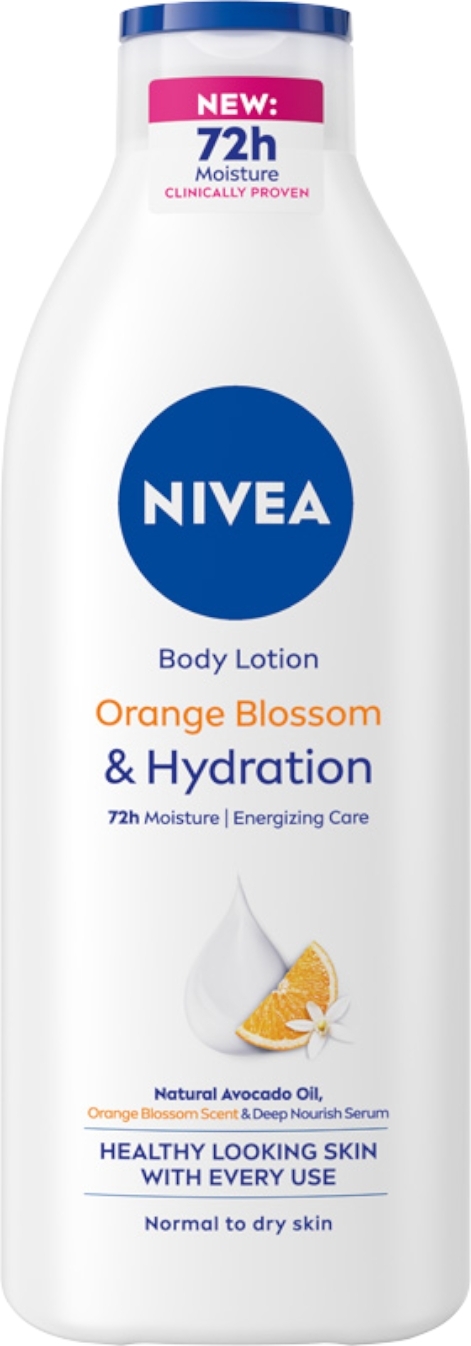 Balsam do ciała z kwiatem pomarańczy - NIVEA Orange Blossom Body Lotion — Zdjęcie 400 ml