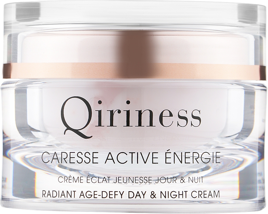 Wygładzający krem ​​do twarzy Energia i blask - Qiriness Caresse Active Enegie Radiant Age-Defy Day&Night Cream — Zdjęcie N1