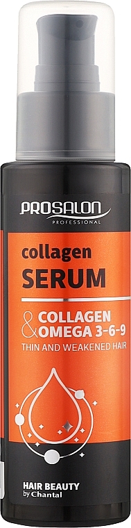 Serum do włosów z kolagenem - Prosalon Collagen + Omega 3-6-9 Collagen Serum — Zdjęcie N1