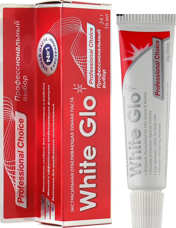 Profesjonalna wybielająca pasta do zębów - White Glo Professional Choice — Zdjęcie N2