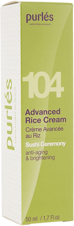 Ryżowy krem do twarzy - Purles 104 Advanced Rice Cream — Zdjęcie N3