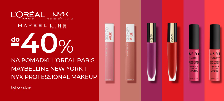 Promocje L'Oréal Paris, Maybelline i NYX