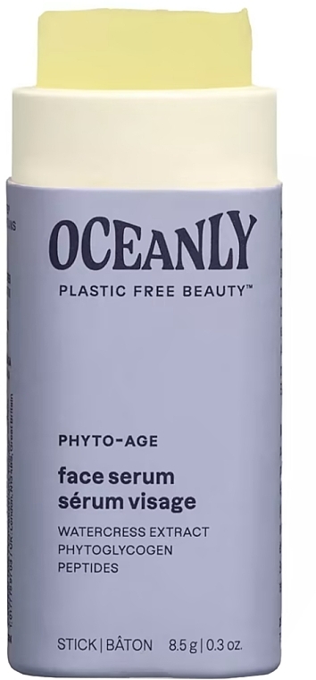 Przeciwstarzeniowe serum-sztyft do twarzy z peptydami - Attitude Oceanly Phyto-Age Face Serum  — Zdjęcie N2