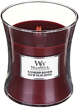 Świeca zapachowa o zapachu burbona, owoców i drewna - Woodwick Ellipse Elderberry Bourbon — Zdjęcie N3