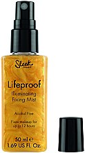 Kup Rozświetlający spray do utrwalania makijażu - Sleek MakeUP Lifeproof Illuminating Fixing Mist