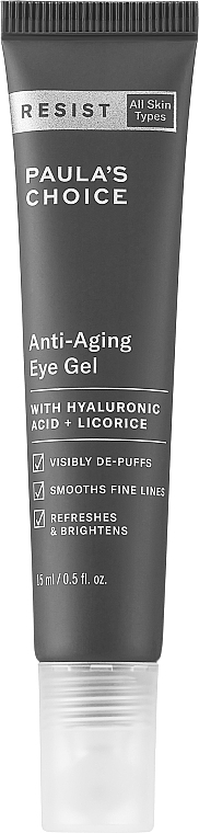 Przeciwstarzeniowy żel pod oczy - Paula's Choice Resist Anti-Aging Eye Gel — Zdjęcie N1