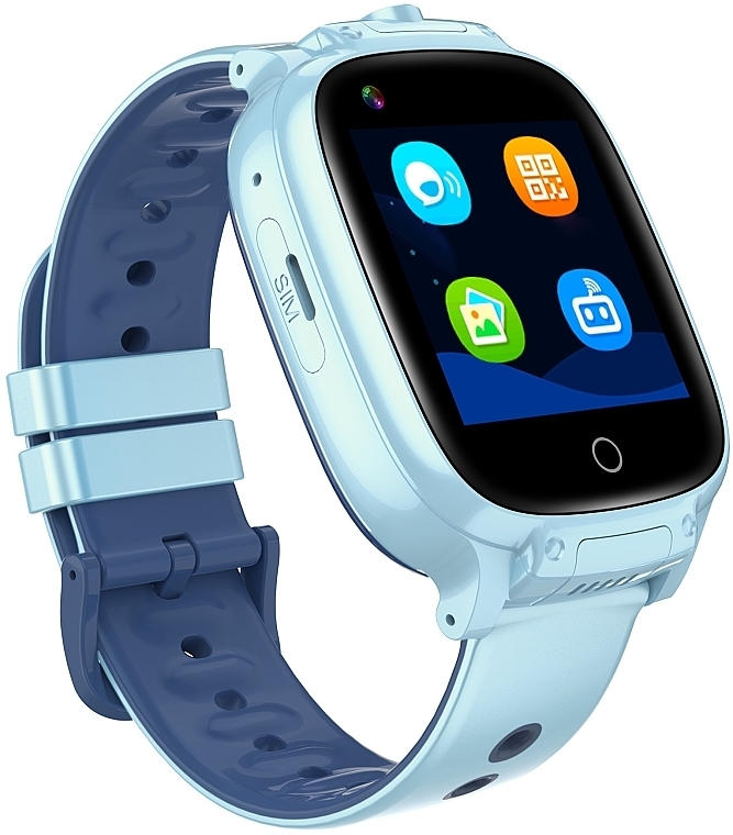 Smartwatch dla dzieci, niebieski - Garett Smartwatch Kids Twin 4G — Zdjęcie N3