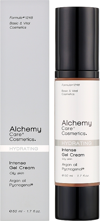 Nawilżający krem-żel do twarzy - Alchemy Care Cosmetics Hydrating Intense Gel Cream — Zdjęcie N2