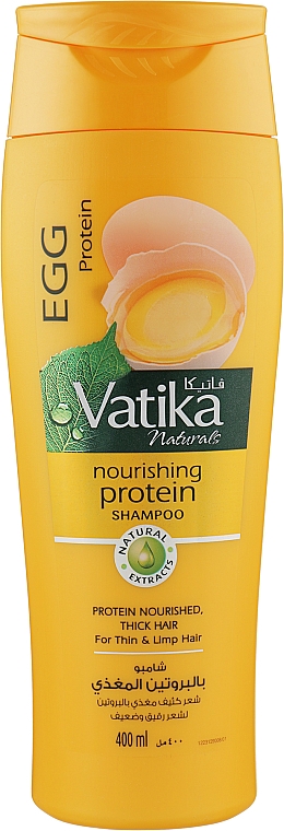 Szampon proteinowy z jajek - Dabur Vatika Egg Shampoo — Zdjęcie N3