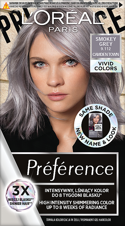 Farba do włosów - L'Oreal Paris Preference Vivid Colours