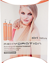 Zestaw - Abril Et Nature Rehydration (shampoo/30ml + mask/30ml) — Zdjęcie N1