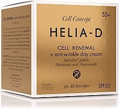 Przeciwzmarszczkowy krem do twarzy na dzień, 55+ - Helia-D Cell Concept Cream — Zdjęcie N4