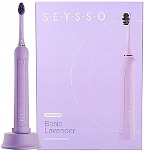 Szczoteczka soniczna, fioletowa - SEYSSO Color Basic Lavender Sonic Tothbrush — Zdjęcie N1