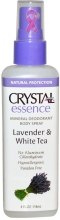 Kup Mineralny dezodorant w sprayu do ciała Lawenda i biała herbata - Crystal Essence Deodorant Body Spray