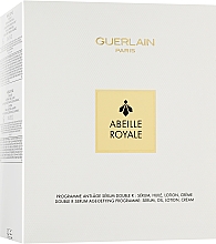 Zestaw - Guerlain Abeille Royale Programme Anti-Age Serum Double R (f/oil/15ml + f/cr/15ml + f/ser/50ml + f/lot/40ml + bag) — Zdjęcie N2