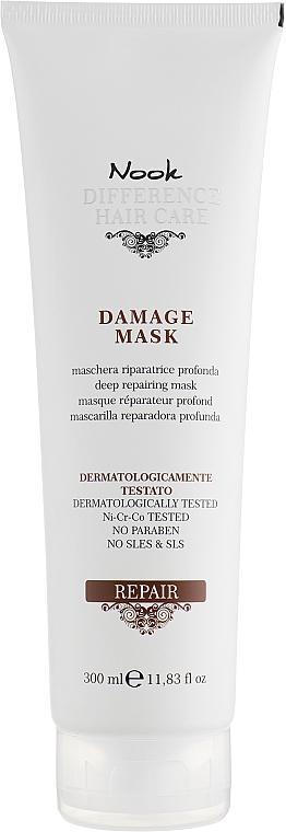 Maska do włosów zniszczonych - Nook DHC Repair Damage Mask — Zdjęcie N1