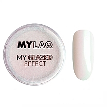 Pyłek do paznokci - MylaQ My Glazed Effect — Zdjęcie N1