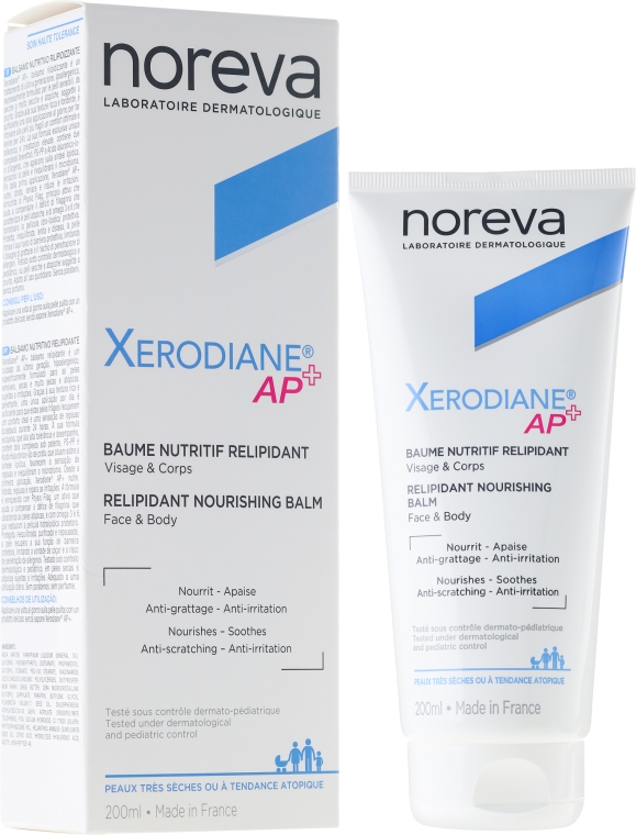 Odżywczy balsam przeciw potowi do twarzy i ciała - Noreva Laboratoires Xerodiane AP+ Relipidant Nourishing Balm — Zdjęcie N1