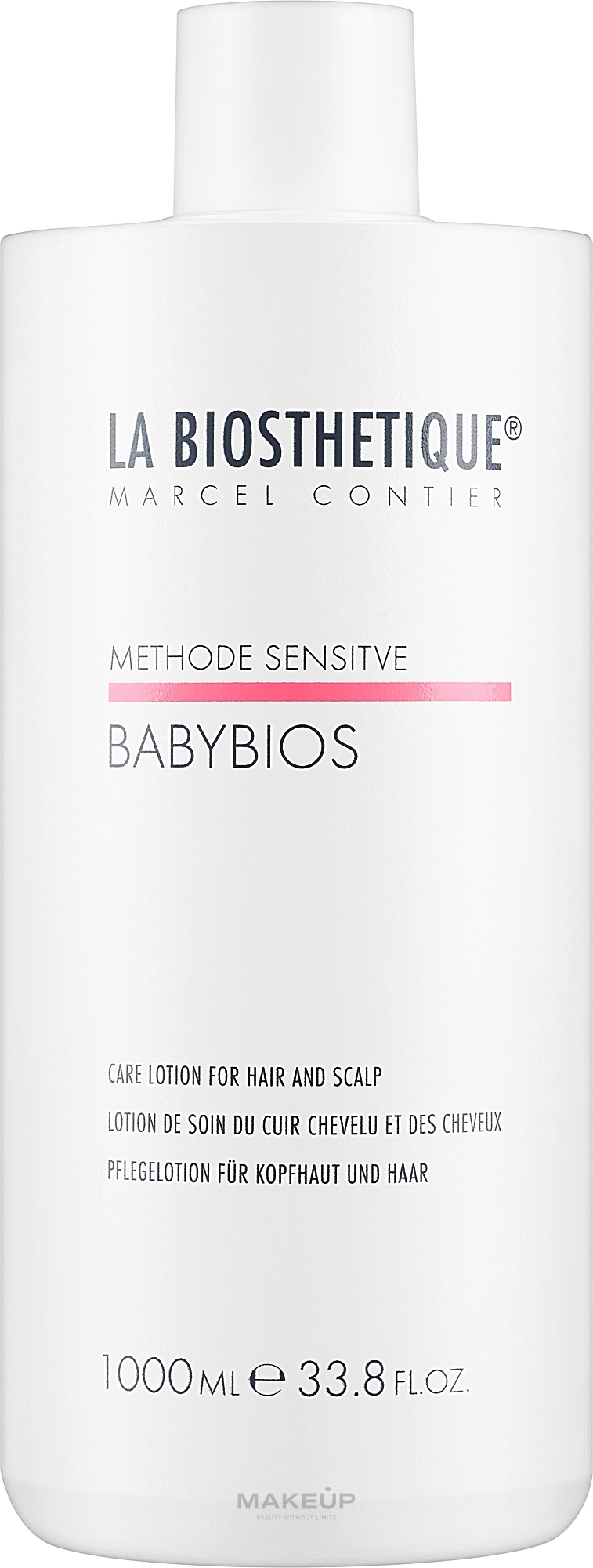 Pielęgnujący lotion do włosów i skóry głowy - La Biosthetique Methode Sensitive Babybios — Zdjęcie 1000 ml