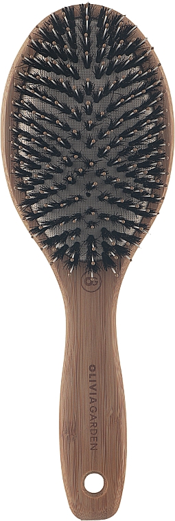 Szczotka do włosów, M - Olivia Garden Bamboo Touch Detangle Combo Size M