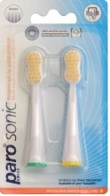 Wymienne szczotki do sonicznej szczoteczki do zębów - Paro Swiss Sonic Dual Clean — Zdjęcie N1