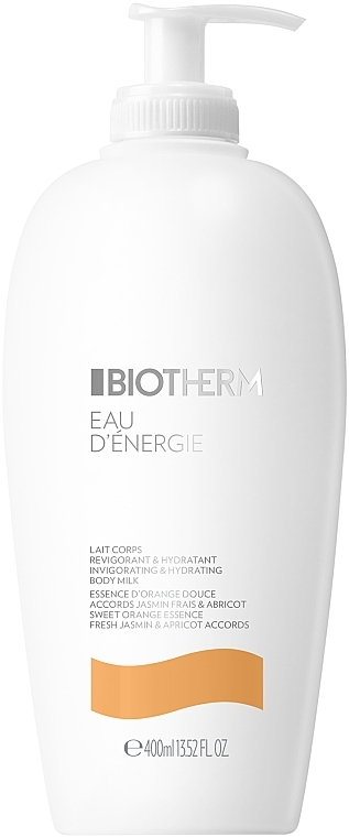 Nawilżające mleczko do ciała - Biotherm Eau d'Energie Invigorating & Hydrating Body Milk — Zdjęcie N1