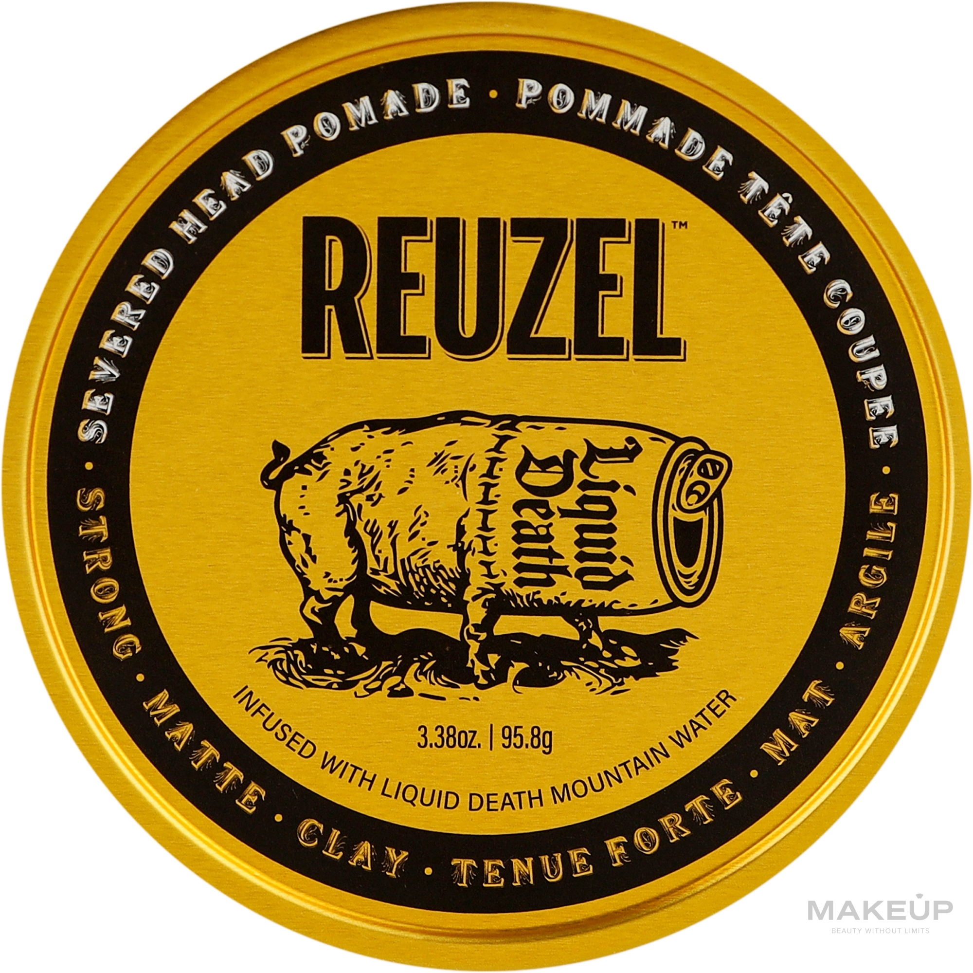 Pomada do stylizacji włosów - Reuzel X Liquid Death Severed Head Pomade — Zdjęcie 95.8 g