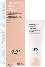 Nawilżający krem ochronny do rąk - Kiko Milano Intensive Hand Cream — Zdjęcie N2