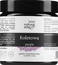 Kup 100% naturalna glinka fioletowa - Your Natural Side