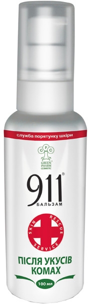 Balsam 911 Po ukąszeniach owadów - Green Pharm Cosmetic — Zdjęcie N1