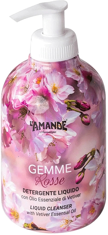 L'Amande Gemme Rosse - Mydło w płynie do rąk i ciała — Zdjęcie N2
