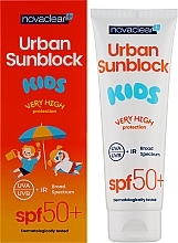 Krem przeciwsłoneczny dla dzieci SPF 50 - Novaclear Urban Sunblock Kids — Zdjęcie N2