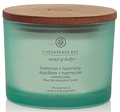 Kup Świeca zapachowa Balance & Harmony, z 3 knotami - Chesapeake Bay Candle