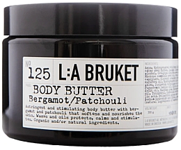 Olejek do ciała - L:A Bruket No. 125 Bergamot/Patchouli Body Butter — Zdjęcie N1