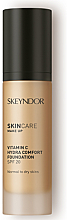 Kup Nawilżająca baza pod makijaż z witaminą C SPF20 - Skeyndor SkinCare Make Up Vitamin C Hydra Comfort Foundation