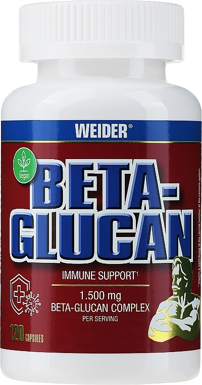 Kompleks witamin i minerałów - Weider Beta Glucan — Zdjęcie N1