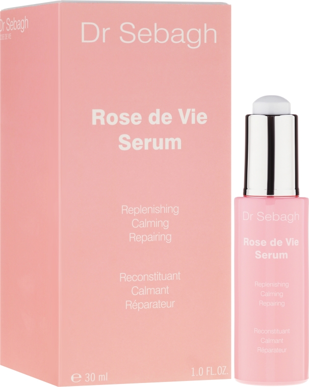 Delikatne serum różane do twarzy - Dr Sebagh Rose de Vie Serum