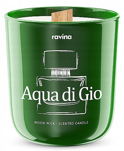 Świeca zapachowa Aqua di Gio - Ravina Aroma Candle — Zdjęcie N1