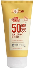 Kup Balsam do opalania dla dzieci o wysokim stopniu ochrony - Derma Kids Sun Lotion High SPF 50