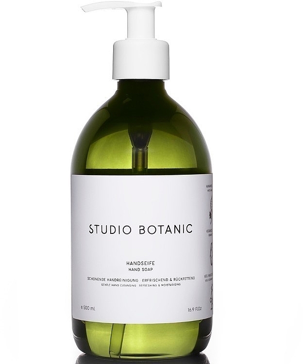 PREZENT! Mydło do rąk z trawą cytrynową i oczarem wirginijskim - Studio Botanic Lemongrass and Witch Hazel Hand Soap — Zdjęcie N1