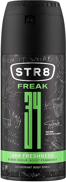 STR8 FR34K - Dezodorant w sprayu dla mężczyzn — Zdjęcie N1