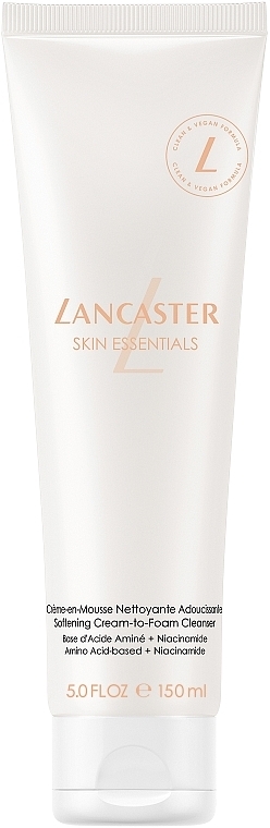 Krem-pianka do mycia twarzy - Lancaster Skin Essentials Softening Cream-to-Foam Cleanser